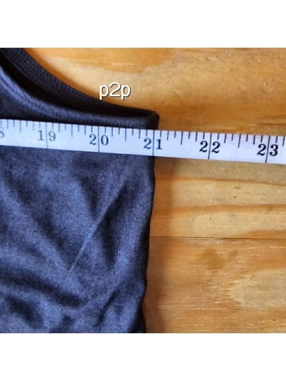 Ideology Tank Top Dark Gray Black XL NWT #TK45 - Picture 4 of 8